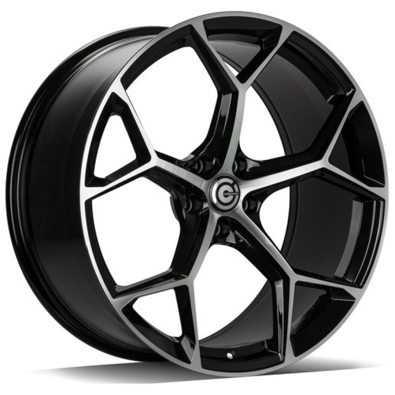 Janta aliaj Carbonado Fancy 9.5x21 5x112 ET25 BFP - Black Front Polished