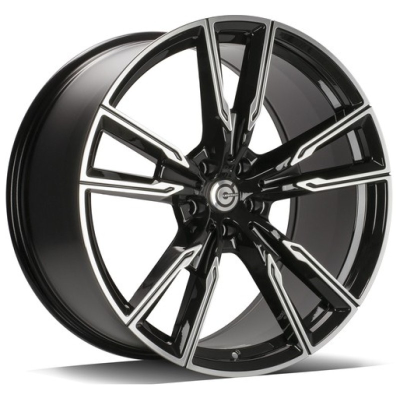 Janta aliaj Carbonado Independence 10.5x21 5x112 ET40 BFP - Black Front Polished