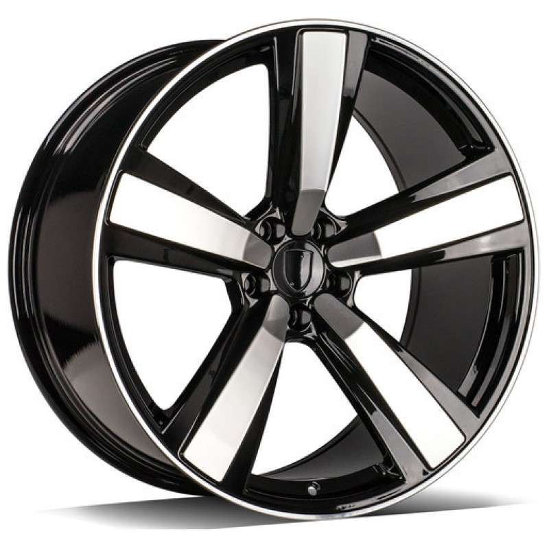 Janta aliaj Carbonado PLAYER 10.0x21 5x112 ET19 BFP - Black Front Polished