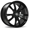 Janta aliaj Carbonado Pain 9.5x22 5x112 ET37 BG - Black Glossy