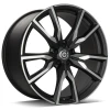 Janta aliaj Carbonado Pain 10.5x22 5x112 ET43 MBFP - Matt Black Front Polished