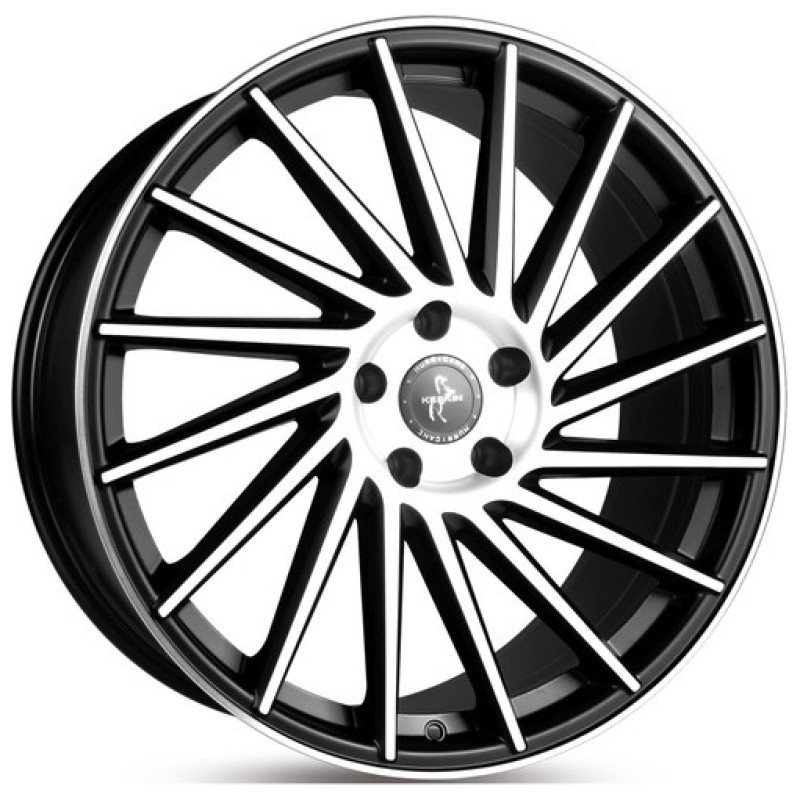 Janta aliaj Keskin Tuning KT17 10.0x22 5x120 ET40 MBFP -  Matt Black Front Polish