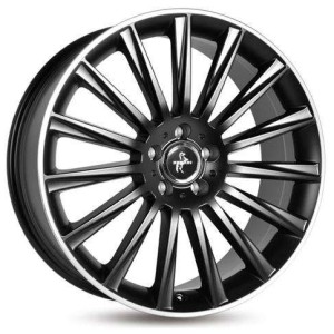 Janta aliaj Keskin Tuning KT18 10.0x22 5x130 ET40 MBLP - Matt Black Lip Polish