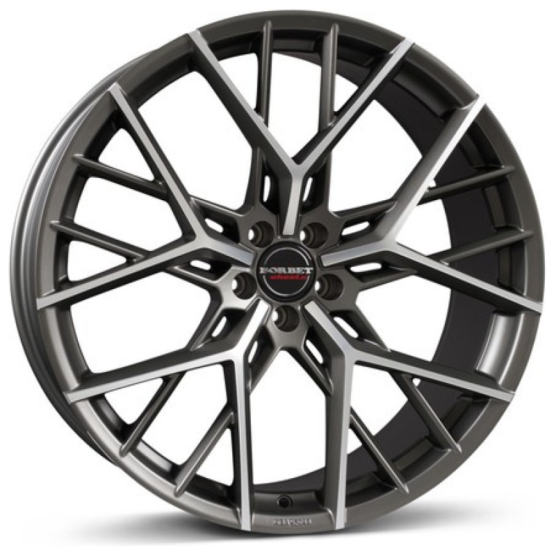 Janta aliaj Borbet BY 11.0x23 5x112 ET43 TPM - titan polished matt