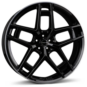 Janta aliaj Borbet TF 10.5x24 5x112 ET40 BRPG - Black Rim Polished Glossy