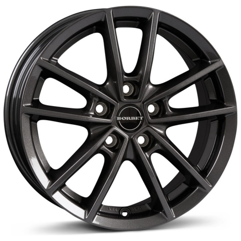 Janta aliaj Borbet W 6.5x16 5x112 ET48 MAG - mistral anthracite glossy
