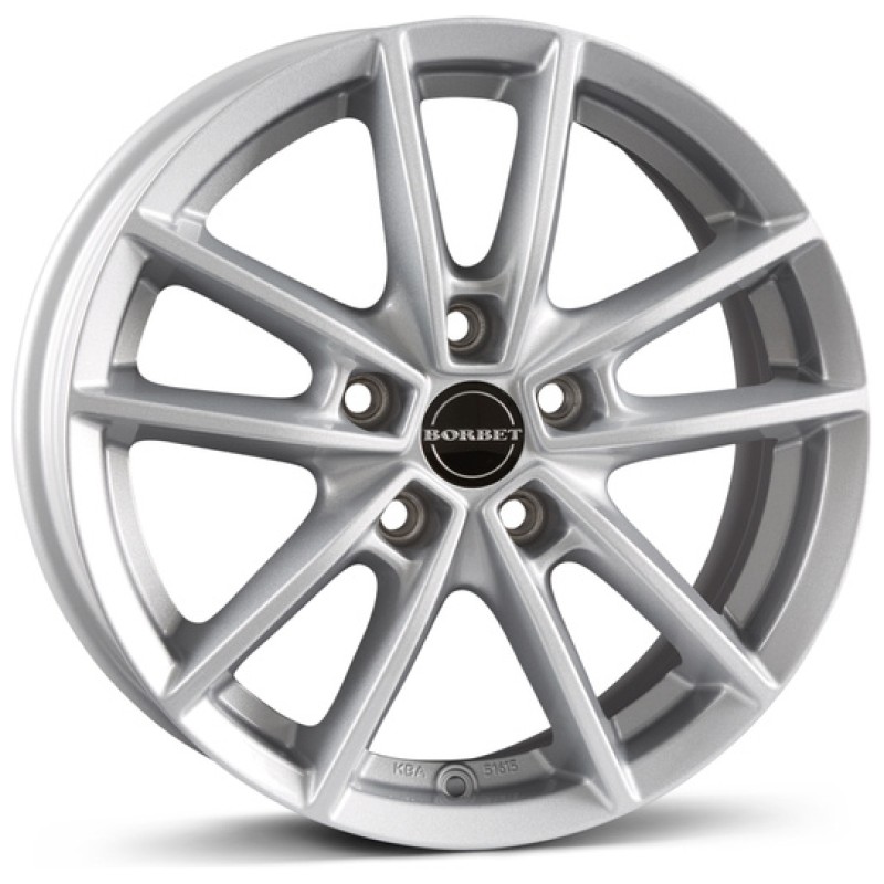 Janta aliaj Borbet W 8.0x18 5x112 ET44 CS - Crystal silver