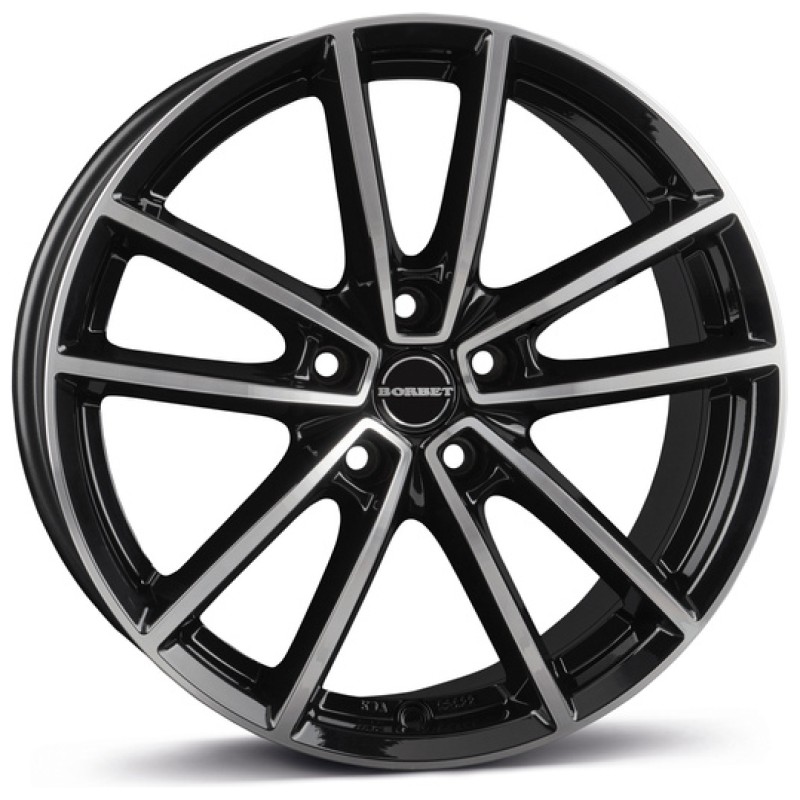 Janta aliaj Borbet W 8.0x20 5x112 ET35 BPG - Black polished glossy