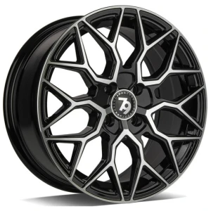 Janta aliaj seventy9 SV-K 7.0x16 4x100 ET38 BFP - Black Front Polished