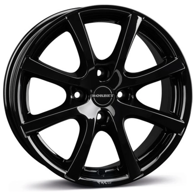 Janta aliaj Borbet LV4 7.0x17 4x108 ET38 BG - Black Glossy