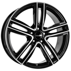 Janta aliaj RC-DESIGN RC27 7x17 5x110 ET37 SGVP - Schwarz Front-Poliert