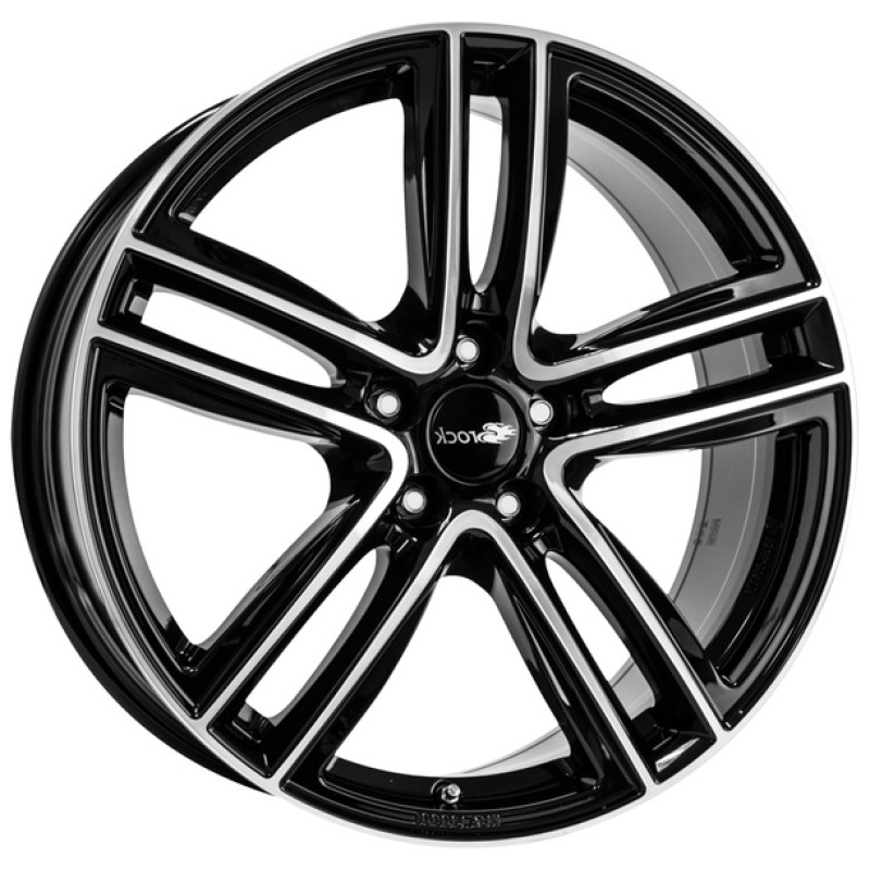 Janta aliaj RC-DESIGN RC27 7x17 5x110 ET37 SGVP - Schwarz Front-Poliert