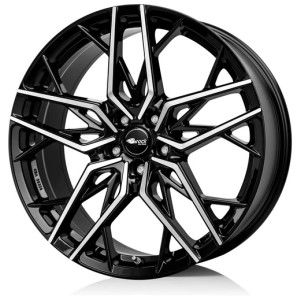 Janta aliaj Brock B44 8x18 5x100 ET35 SGVP - Schwarz Front-Poliert