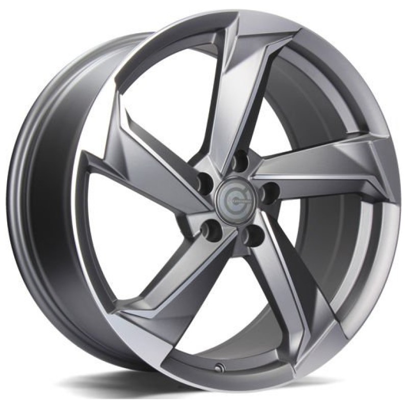 Janta aliaj Carbonado Twist 8x18 5x112 ET35 MAFP - Matt Anthracite Front Polished