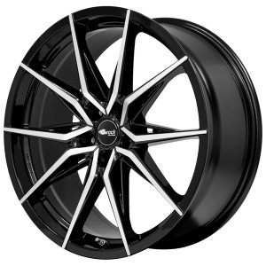 Janta aliaj Brock B42 8x18 5x120 ET34 SGVP - Schwarz Front-Poliert