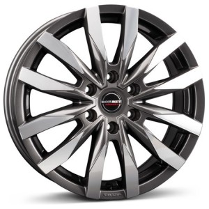 Janta aliaj Borbet CW6 7.5x18 6x130 ET47 MAGP - Mistral anthracite glossy polished