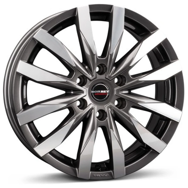 Janta aliaj Borbet CW6 7.5x18 6x130 ET47 MAGP - Mistral anthracite glossy polished