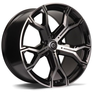 Janta aliaj Carbonado Ring 9.0x20 5x112 ET35 BFP - Black Front Polished