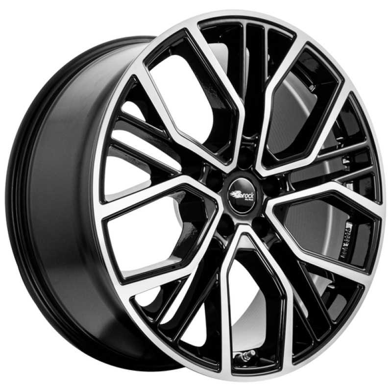Janta aliaj Brock B41 8.5x20 5x120 ET43.5 SGVP - Schwarz Front-Poliert