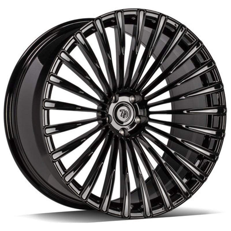 Janta aliaj seventy9 MF.1 10.5x22 5x112 ET14 BG - Black Glossy