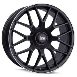 Janta aliaj MAM Leichtmetallräder GT1 10x22 5x112 ET20 MBLP - Matt Black Lip Polish