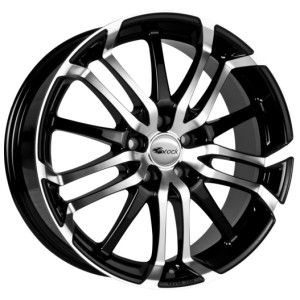 Janta aliaj Brock B26 7.5x17 4x108 ET25 CB65.1 Black polished