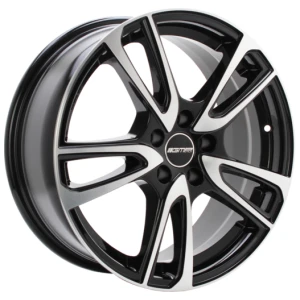 Janta aliaj GMP ASTRAL 7x17 5x100 ET43 CB57.1 Black polished