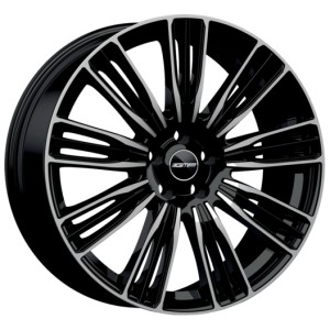 Janta aliaj GMP COVENTRY 9.5x22 5x120 ET49 CB72.6 Black polished