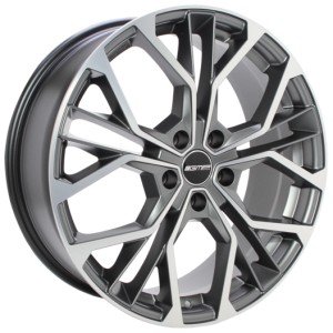 Janta aliaj GMP MATISSE-S 8.5x19 5x120 ET50 CB65.1 Matt anthracite polished