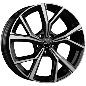 Janta aliaj GMP MENTOR 8x18 5x112 ET45 CB66.5 Black polished