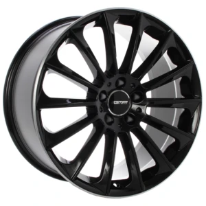 Janta aliaj GMP STELLAR 8x19 5x112 ET35 CB66.6 Black with polished lip