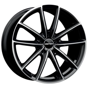 Janta aliaj GMP TITAN 9.5x22 5x112 ET26 CB66.5 Black polished