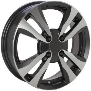 Janta aliaj Import 3033 4.5x15 4x100 ET35 CB54.1 Matt anthracite polished