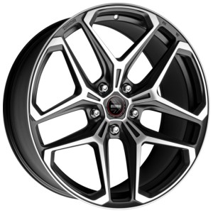 Janta aliaj Momo RF-04 10x21 5x120 ET30 CB64.1 Matt black polished