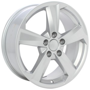 Janta aliaj ORIGINALA AUDI Q2 81A601025B NO CAPS 7x17 5x112 ET45 CB57.1 Silver