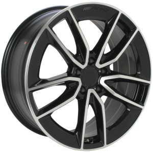 Janta aliaj ORIGINALA MERCEDES A1774012000 8x19 5x112 ET40 CB66.6 Black polished