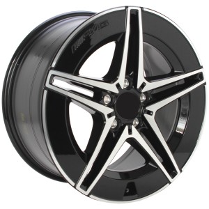 Janta aliaj ORIGINALA MERCEDES A2064016600 9x18 5x112 ET58 CB66.6 Black polished