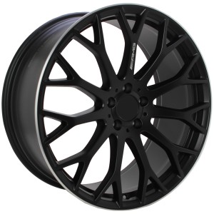 Janta aliaj ORIGINALA MERCEDES A2324012700 9.5x21 5x112 ET56 CB66.6 Matt black with polished lip