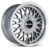 Janta aliaj Ronal LS 7.5x15 4x100 ET25 S - Silber-Frontkopiert