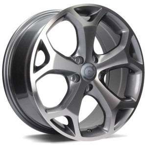 Janta aliaj Carbonado LASVEGAS 6.5x16 5x108 ET50 AFP - Anthracite Front Polished