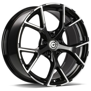 Janta aliaj Carbonado River 8.0x18 5x112 ET45 BFP - Black Front Polished