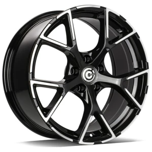 Janta aliaj Carbonado River 8.0x18 5x112 ET45 BFP - Black Front Polished