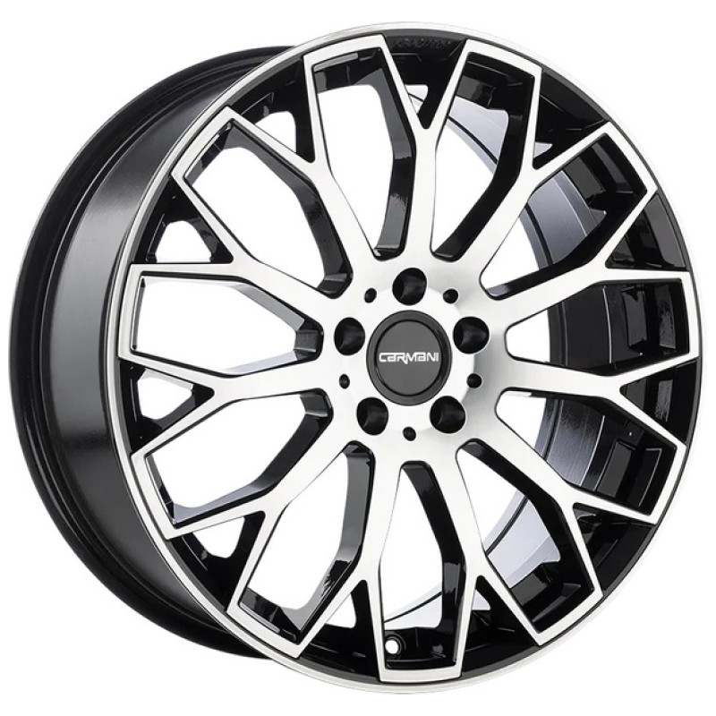 Janta aliaj Carmani 22 Franz 8.0x19 5x112 ET37 BP - Black Polish
