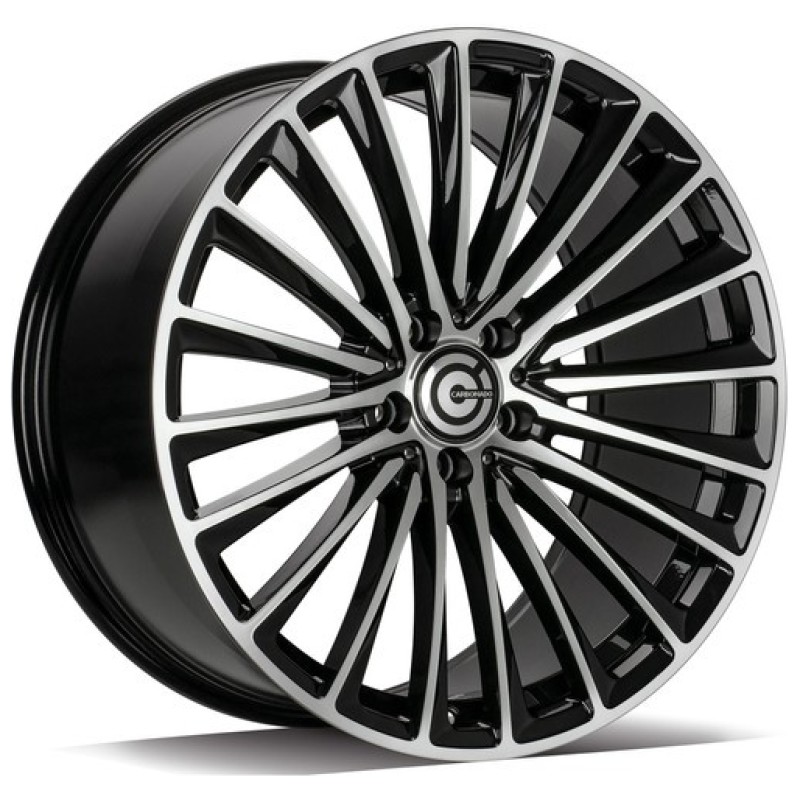 Janta aliaj Carbonado Prestige 8.5x20 5x112 ET35 BFP - Black Front Polished