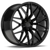 Janta aliaj Carbonado Glory 9.5x21 5x112 ET26 BG - Black Glossy
