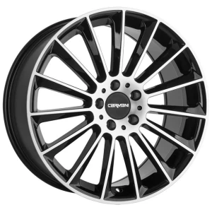 Janta aliaj Carmani 17 Fritz 10.0x22 5x112 ET50 BP - Black Polish