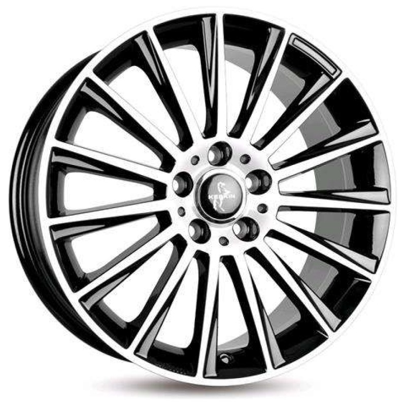 Janta aliaj Keskin Tuning KT18 10.0x22 5x130 ET50 BFP - Black Front Polish