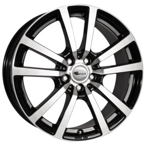 Janta aliaj RC Design RC25 7.5x17 5x120 ET55 CB65.1 Black polished