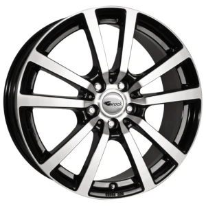 Janta aliaj RC Design RC25 7.5x17 5x120 ET55 CB65.1 Black polished