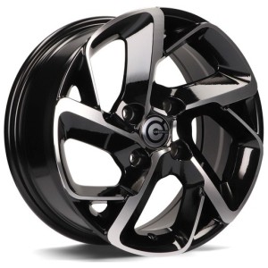 Janta aliaj Carbonado Nantes 7.0x16 4x108 ET25 BFP - Black Front Polished